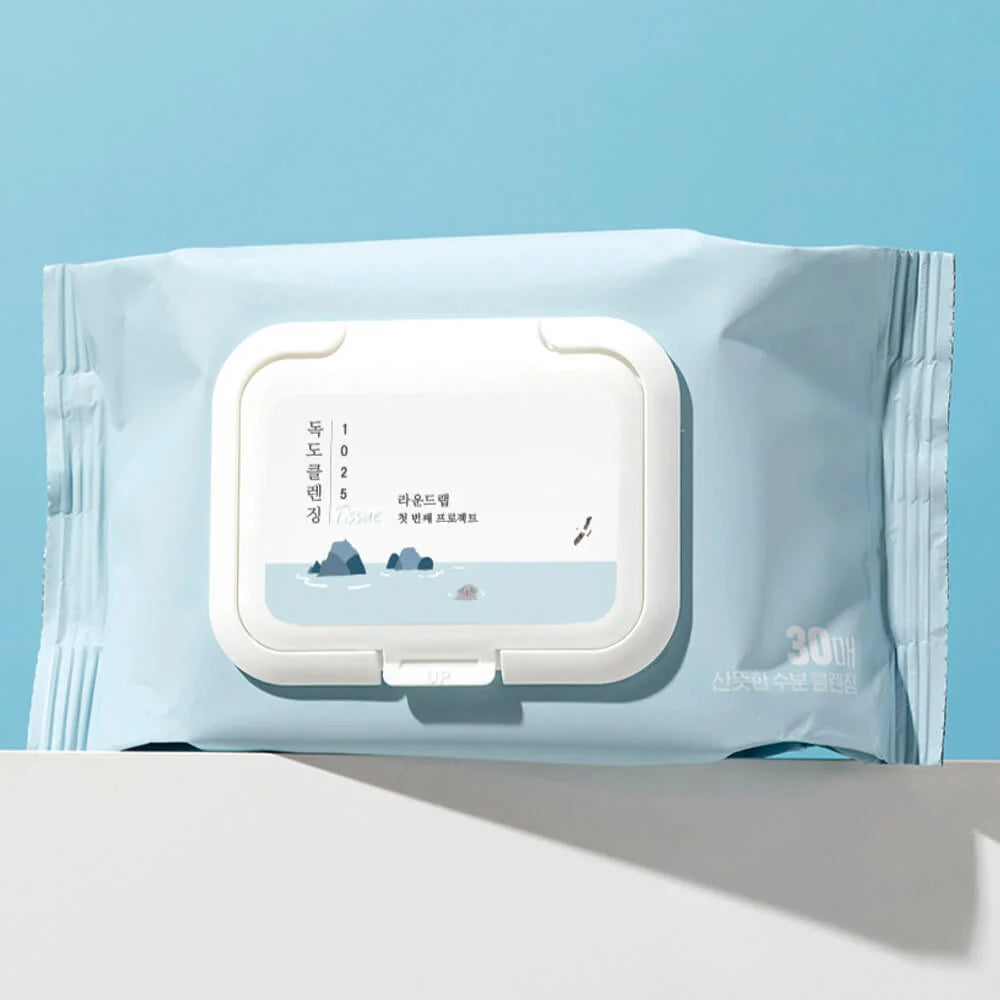 Round Lab 1025 Dokdo Cleansing Tissue (30ea)
