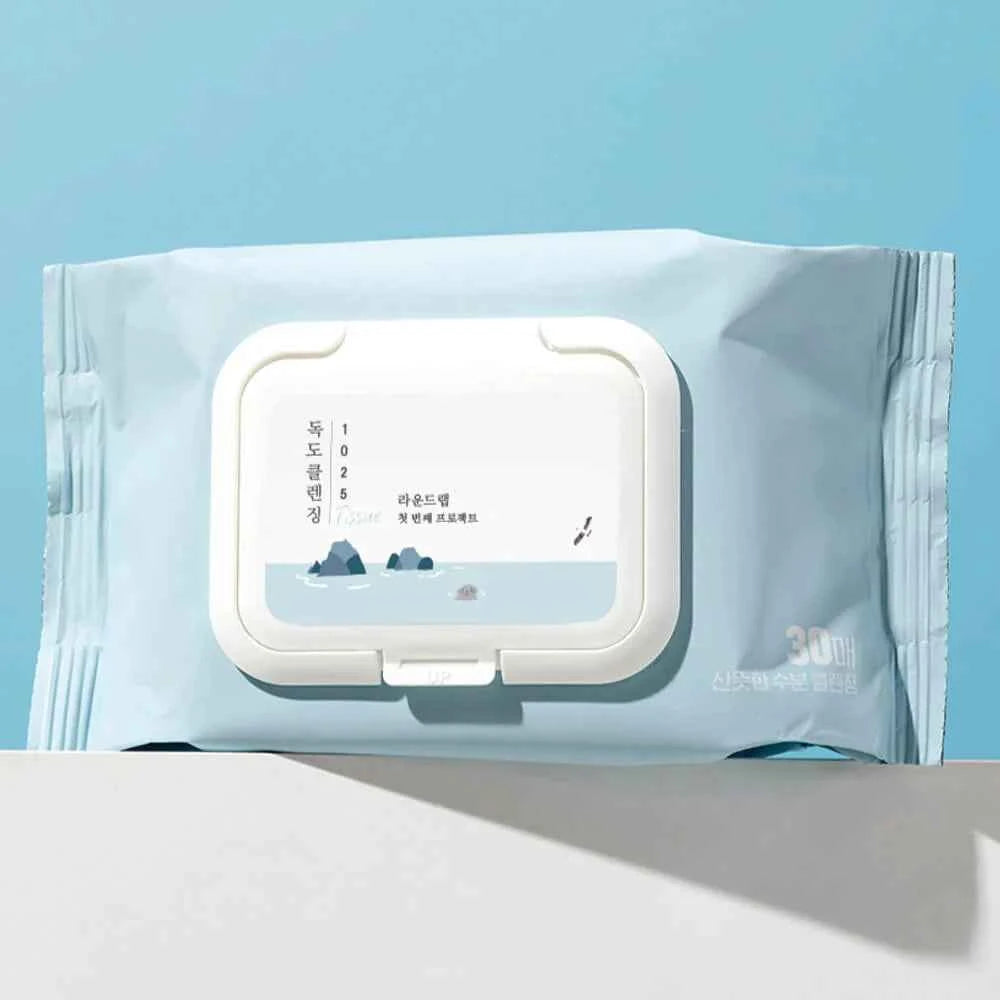 Round Lab 1025 Dokdo Cleansing Tissue (30ea)
