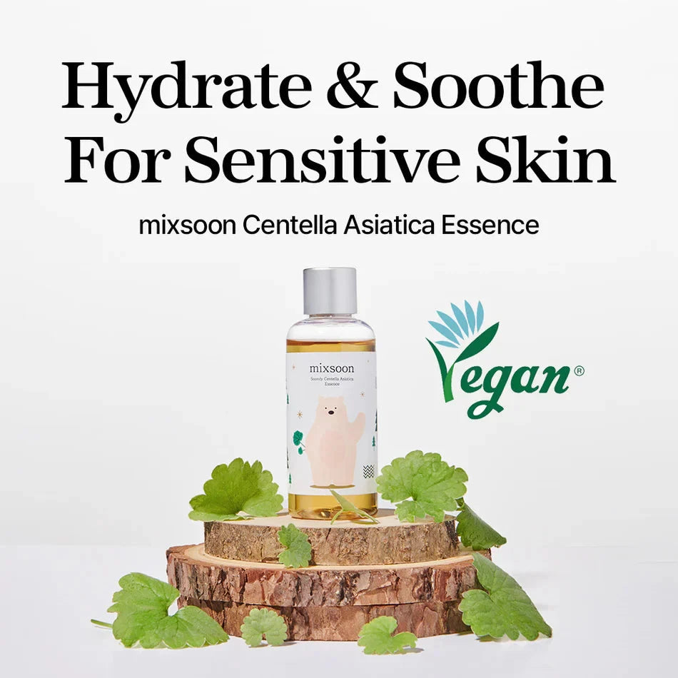 Soondy Centella Asiatica Essence Jumbo 100ml MIXSOON Ecuador Productos Originales Cosmetica Coreana skincare coreano