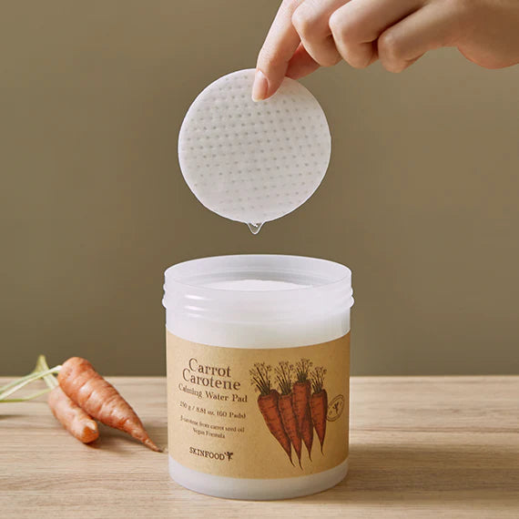 SKINFOOD Carrot Carotene Calming Water Pad Special Plus Bundle (60 pads + 30 pads) - Miinsecrets
