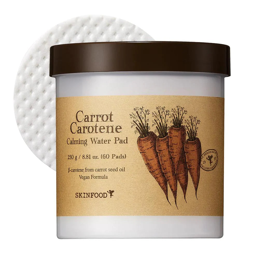 SKINFOOD Carrot Carotene Calming Water Pad Special Plus Bundle (60 pads + 30 pads) - Miinsecrets