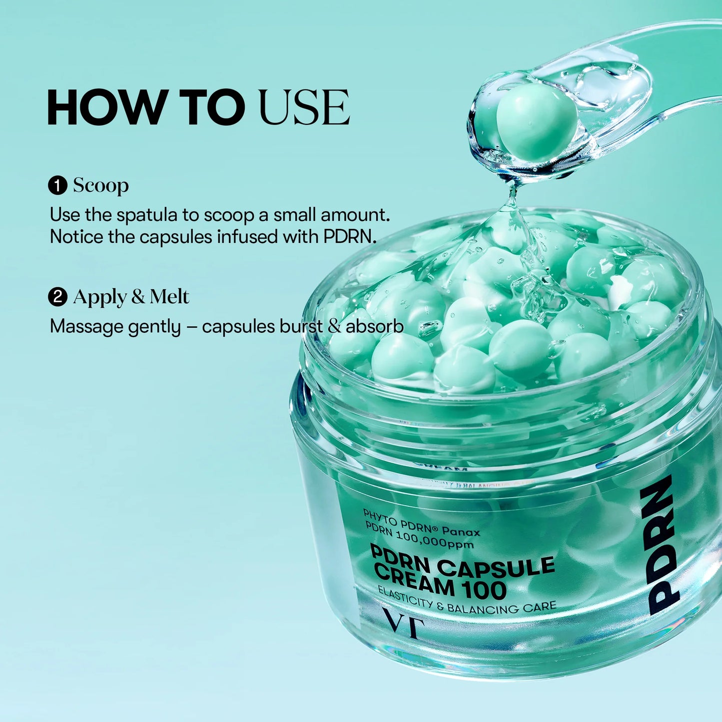 vt cosmetics pdrn capsule cream 100 50ml