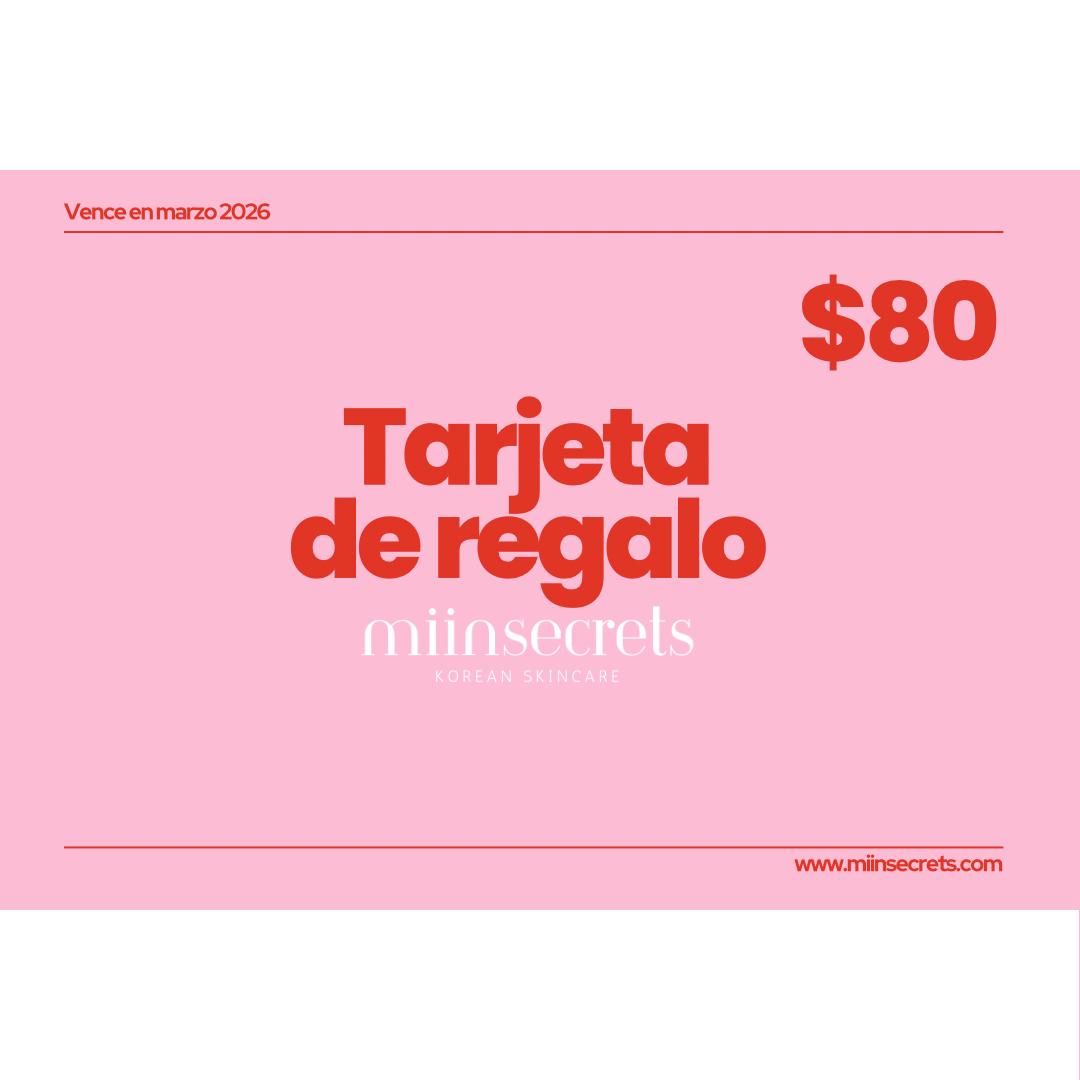 Tarjeta de regalo Miinsecrets