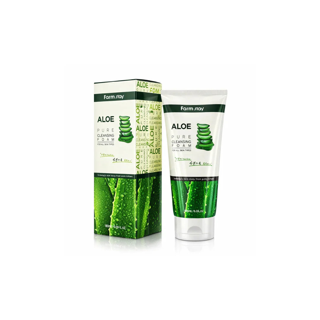 FARM STAY Aloe Pure Cleansing Foam - Link secreto