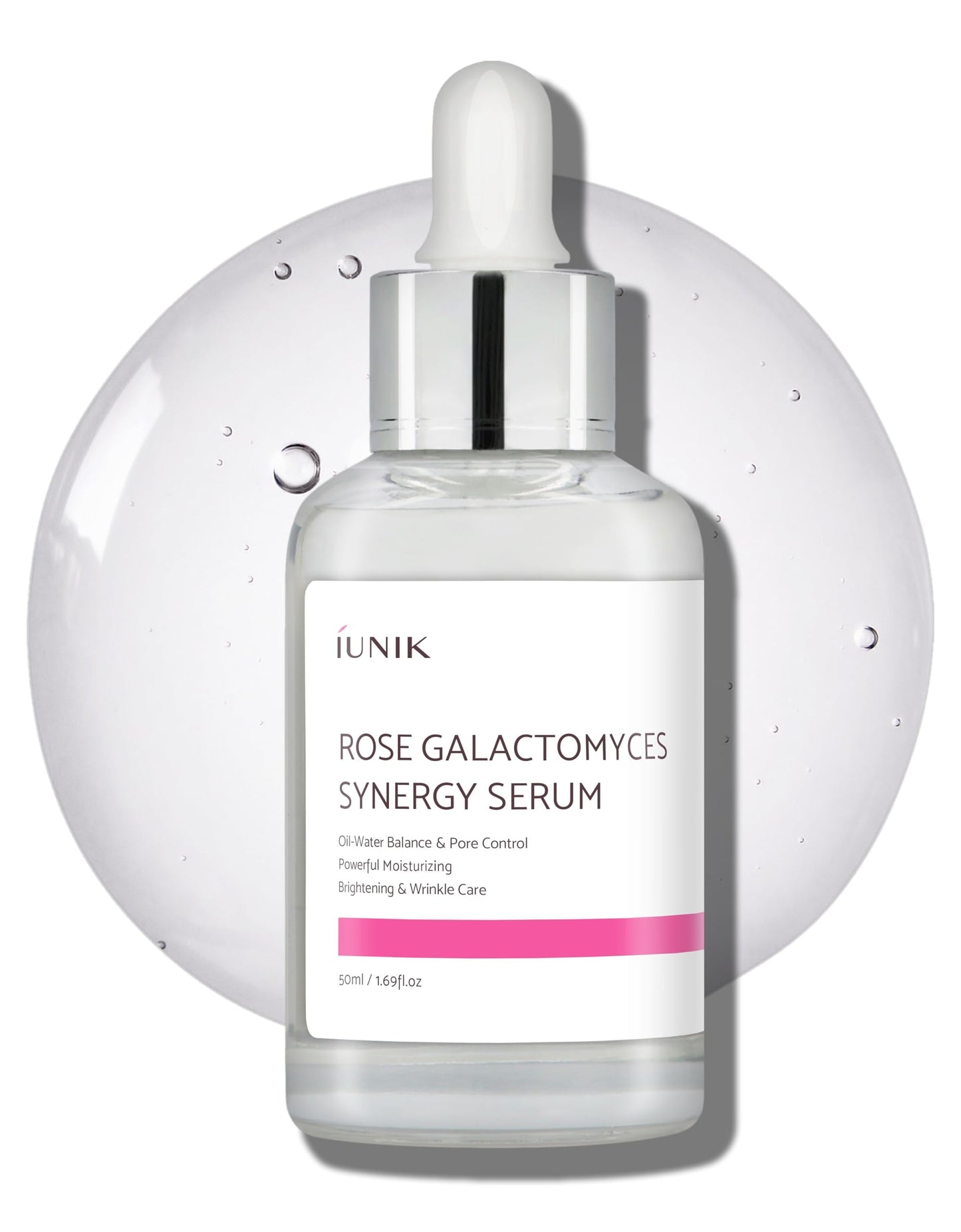 iUNIK - Rose Galactomyces Synergy Serum 50ml iUnik Ecuador Productos Originales Cosmetica Coreana skincare coreano