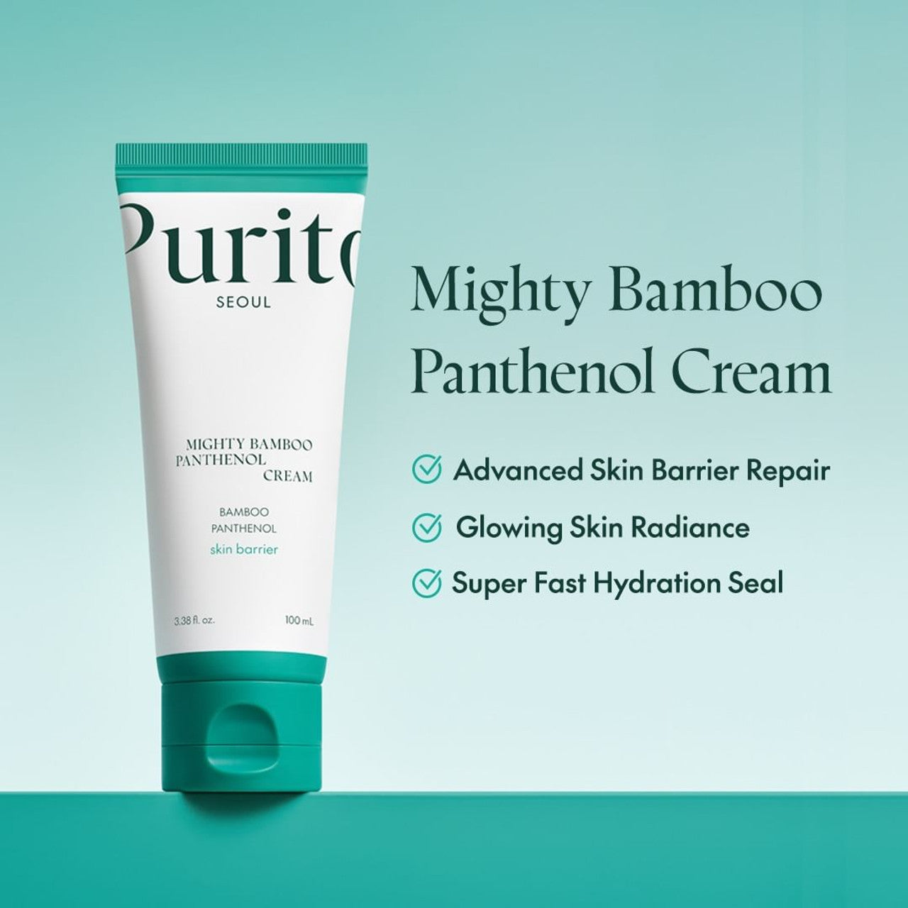 Purito SEOUL - Mighty Bamboo Panthenol Cream 100ml - Miinsecrets