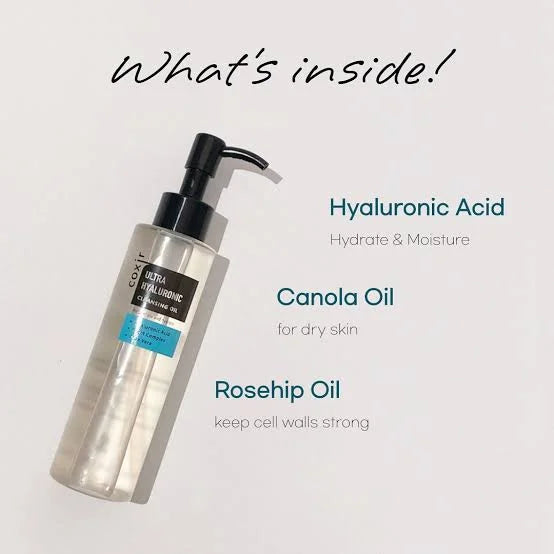 coxir - Ultra Hyaluronic Cleansing Oil - Miinsecrets