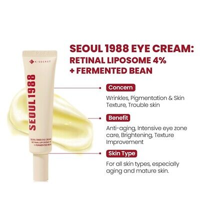 K SECRET SEOUL 1988 EYE CREAM 30ML