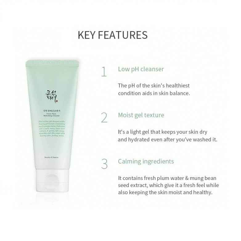 Beauty of Joseon - Green Plum Refreshing Cleanser