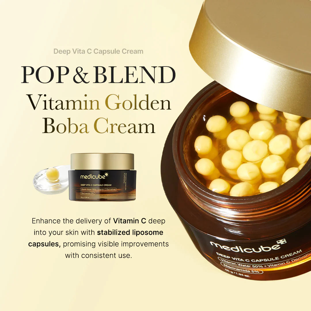 medicube - Deep Vita C Capsule Cream [55ml] - Miinsecrets