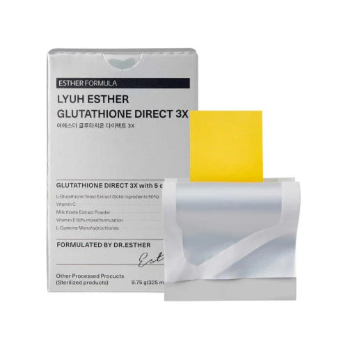[ESTHER FORMULA] (Halal) Glutathione Direct Film 3X (325mgx30ea) Link Secreto