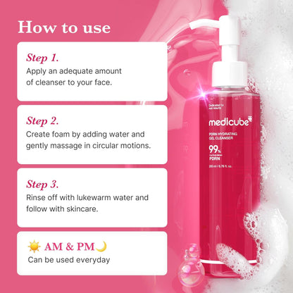 medicube - PDRN Hydrating Gel Cleanser [200ml]