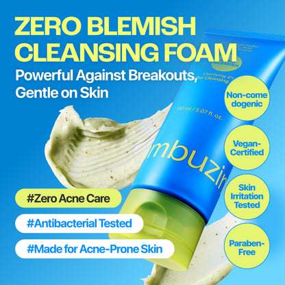 numbuzin - Zero Blemish Clarifying 2% Sulfur Cleansing Foam [150ml]