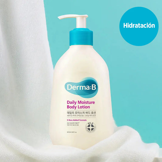 derma b daily moisture body lotion 400ml