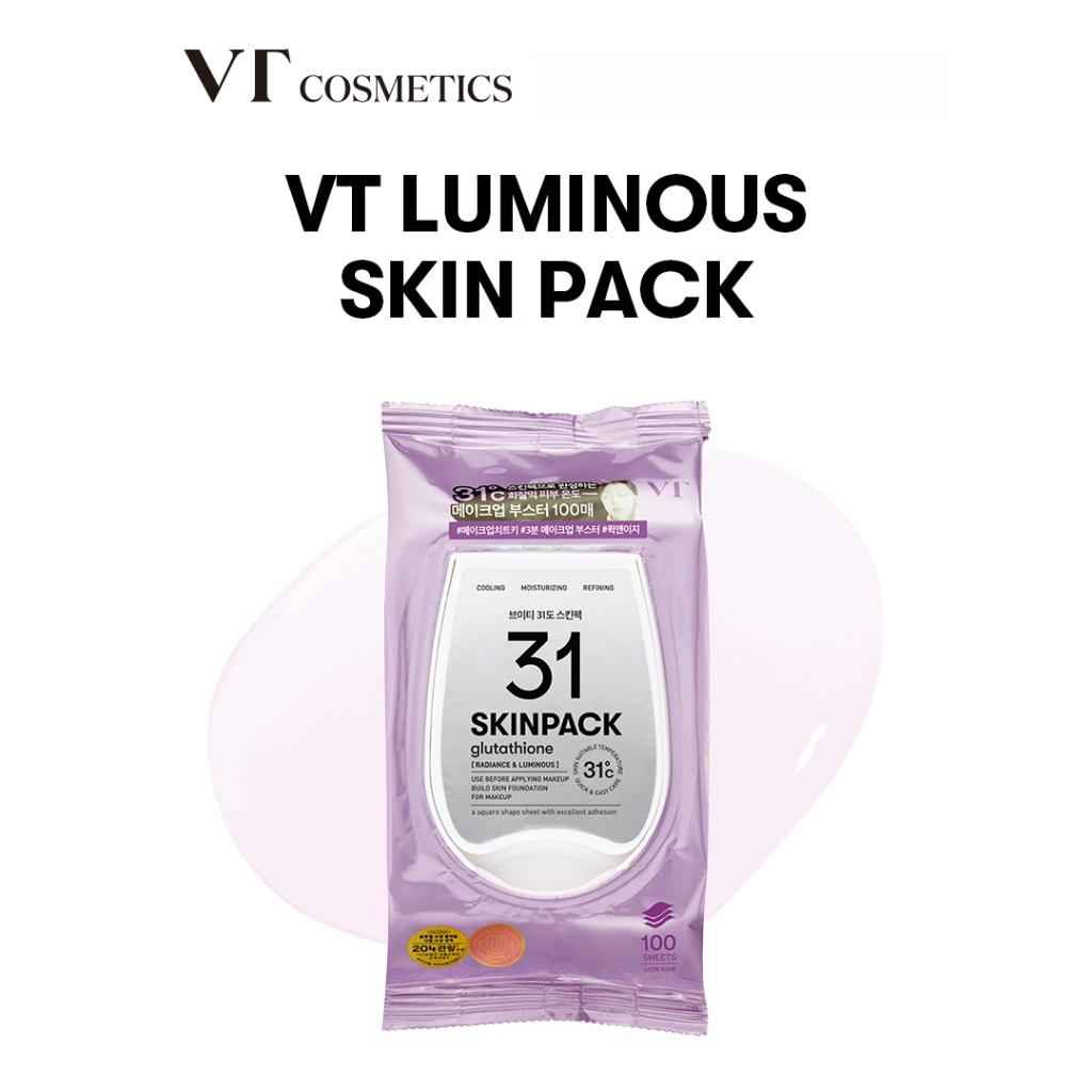 [VT Cosmetics] Luminous Skin Pack 100ea