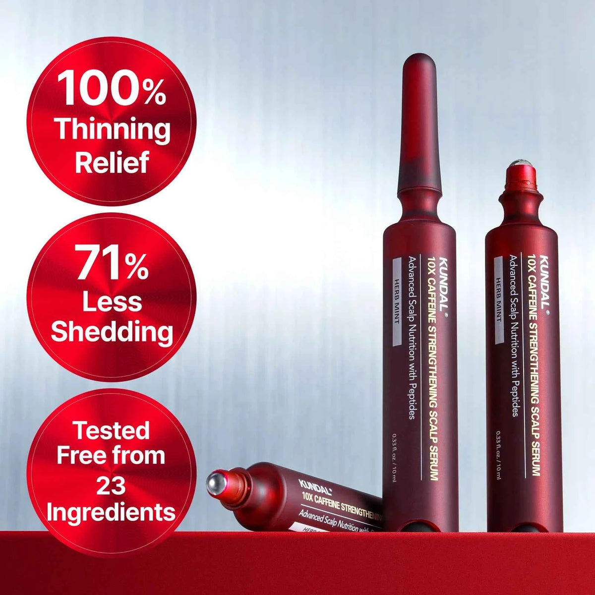  [KUNDAL] 10X Caffeine Strengthening Scalp Serum 10ml