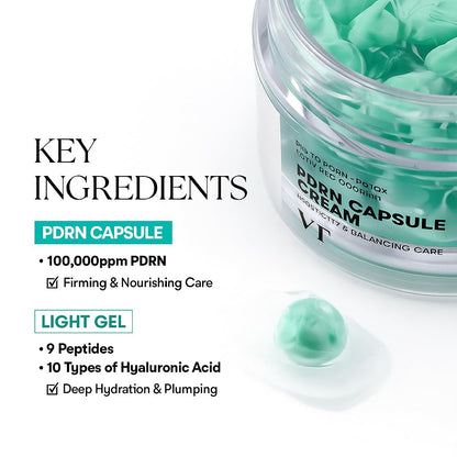 vt cosmetics pdrn capsule cream 100 50ml