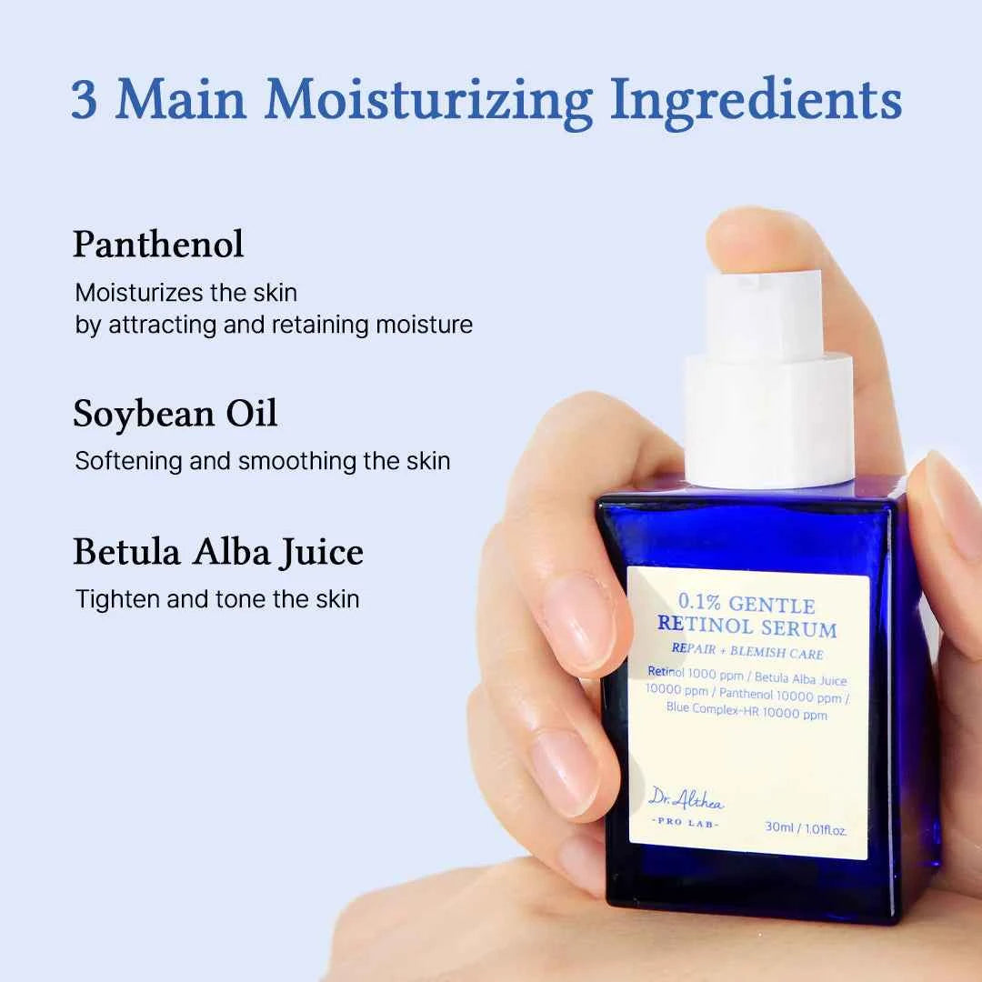 [Dr,Althea] 0.1% gentle Retinol Serum 30ml