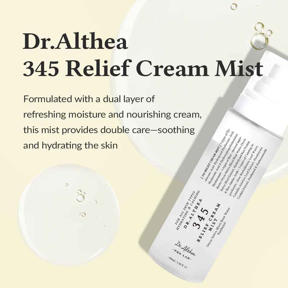 [Dr.Althea] 345 Relief Cream Mist 100ml