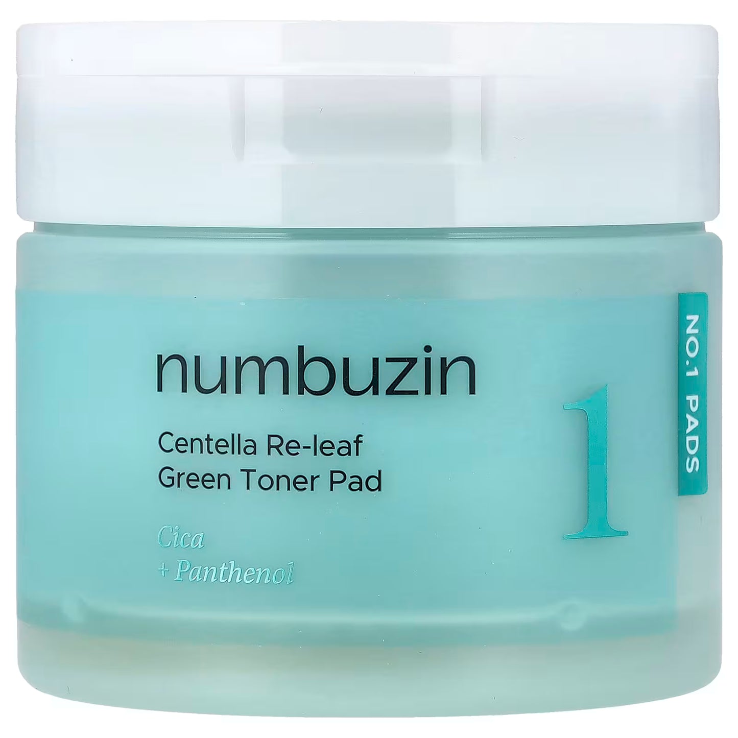 numbuzin - No.1 Centella Re-Leaf Green Toner Pad