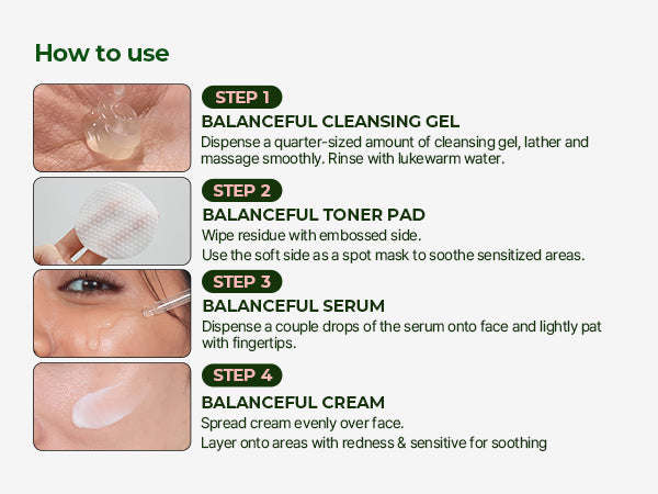Torriden - Balanceful Trial Kit [6 pcs] Torriden Ecuador Productos Originales Cosmetica Coreana