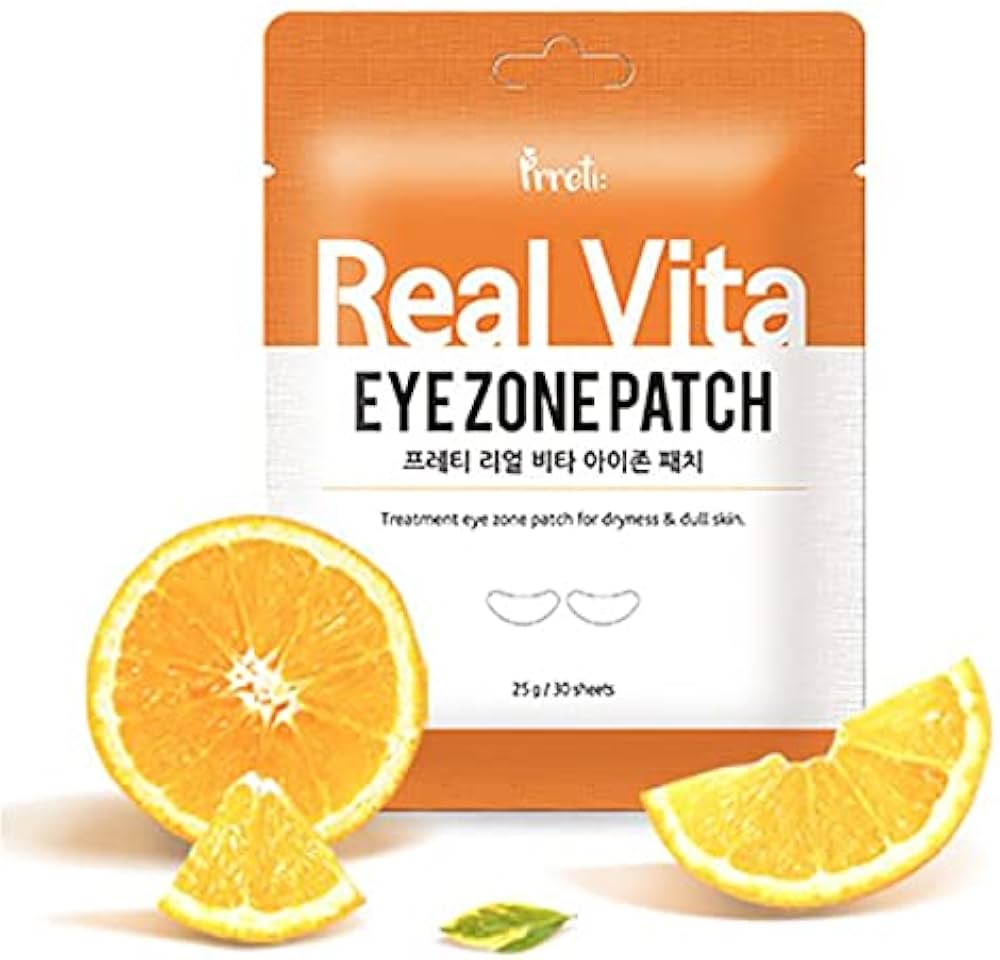[PRRETI] Real Vita Eye Zone Patch 25g (30sheets) PRRETI Ecuador Productos Originales Cosmetica Coreana skincare coreano