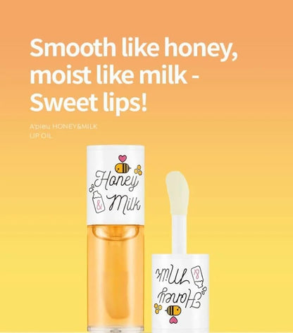 [A'PIEU] honey&milk lip Oil