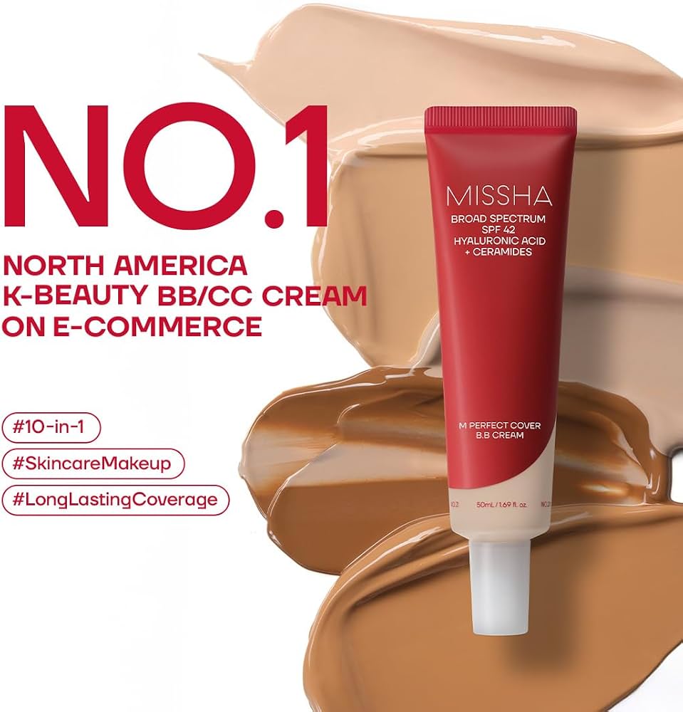 MISSHA - M Perfect Cover B.B Cream Pro - 8 Colors [#21 Light Beige]