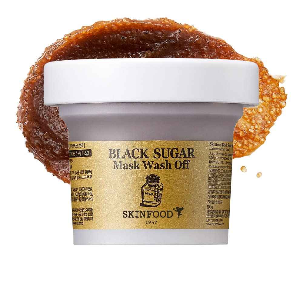 [Skinfood] *renewal* Black Sugar Mask Wash off 120g - Link Secreto