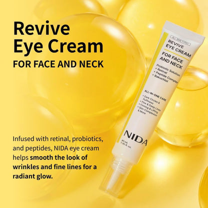 NIDA - Revive Eye Cream For Face And Neck [40ml]