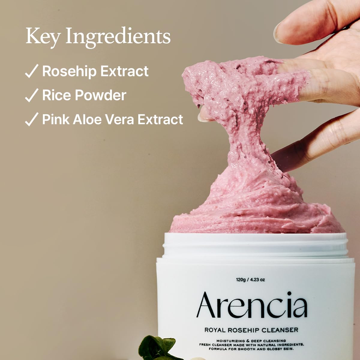 [ARENCIA] Fresh Royal Rosehip Cleanser 120g - Miinsecrets