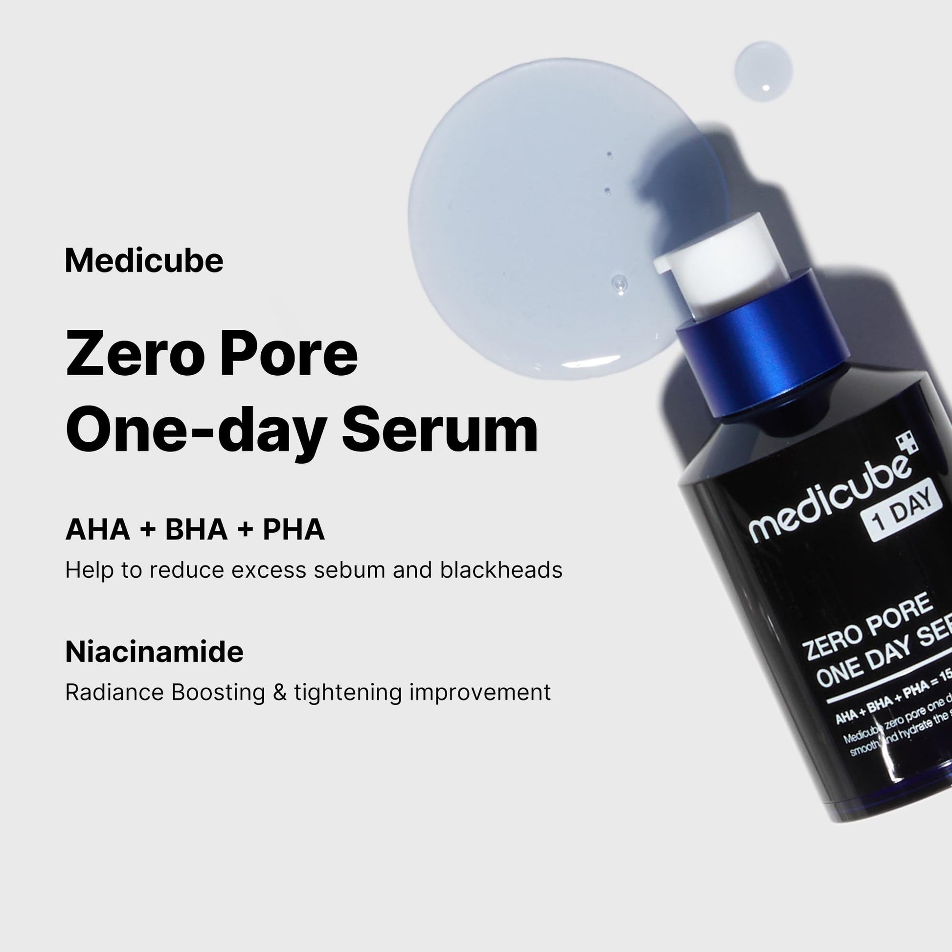 medicube - Zero Pore One Day Serum - Miinsecrets