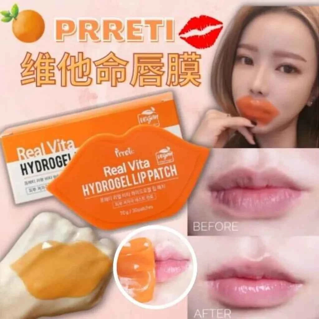 [PRRETI] Real Vita Hydrogel Lip Patch 70g (30patches)