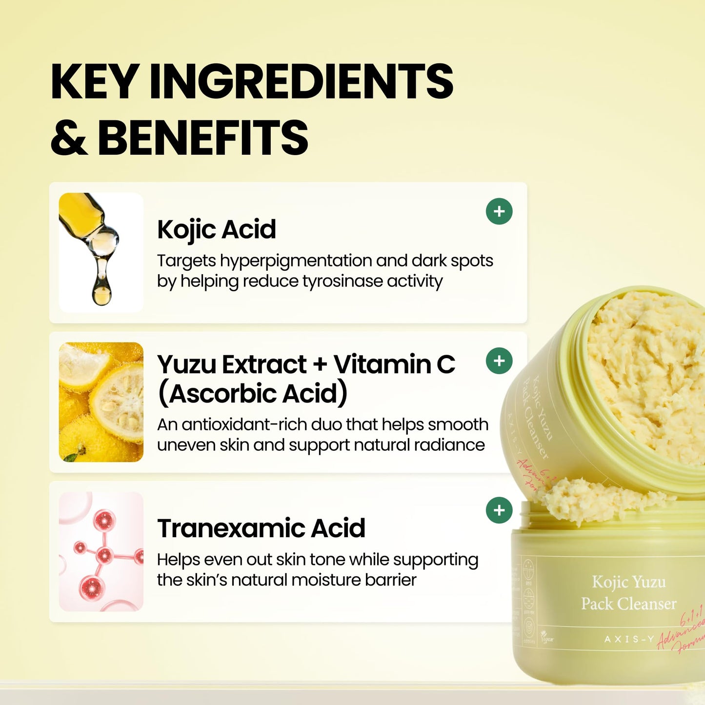AXIS-Y - Kojic Yuzu Pack Cleanser