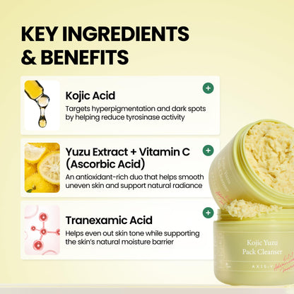 AXIS-Y - Kojic Yuzu Pack Cleanser