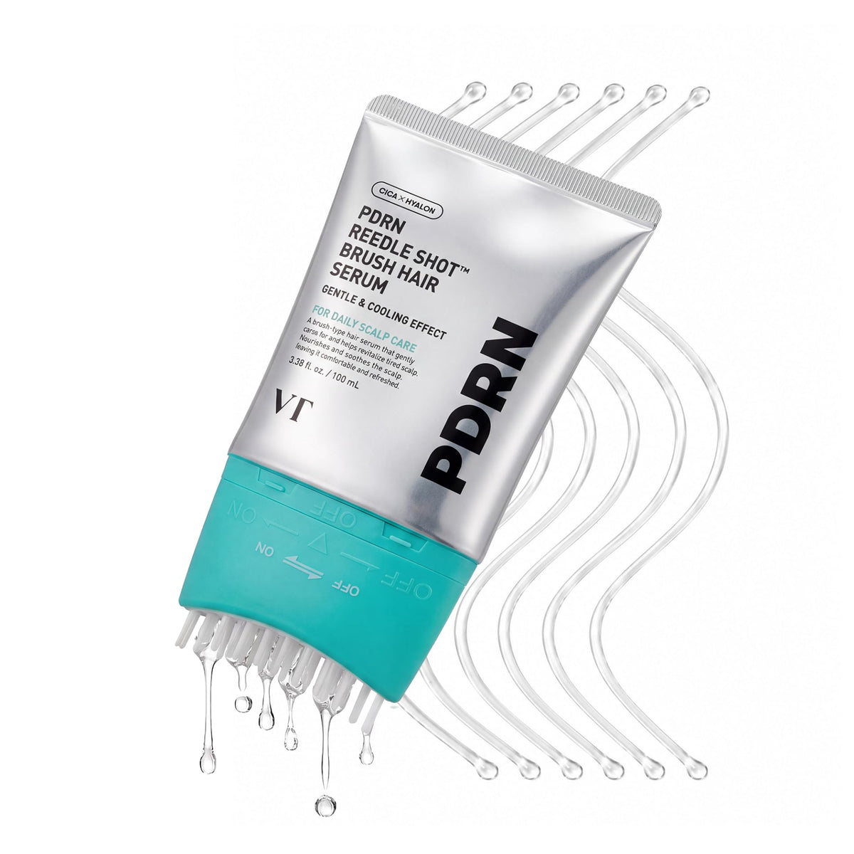 VT - PDRN Reedle Shot Brush Hair Serum [100ml]