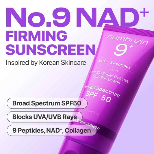 [Numbuzin] No.9 Nad+ 9 Peptides Dewy Sun Essence