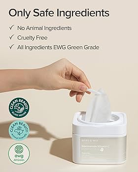 [Mary&May] Niacinamide Vitamin C Brightening Mask (30ea) - Miinsecrets