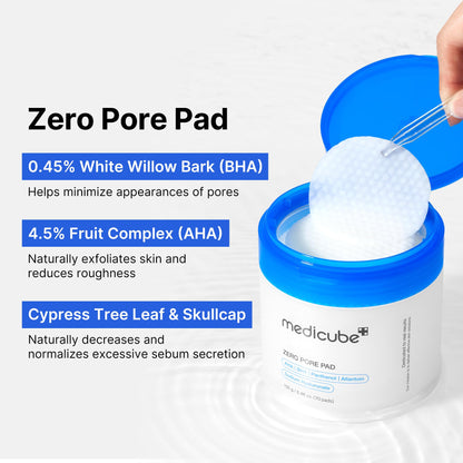 medicube - Zero Pore Pad 2.0 [70 pads]