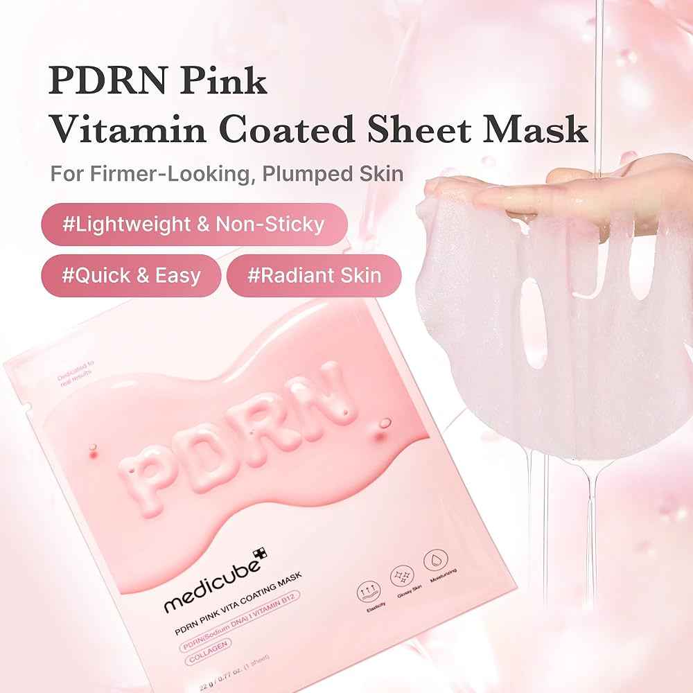 [MEDICUBE] PDRN Pink Vita Coating Mask