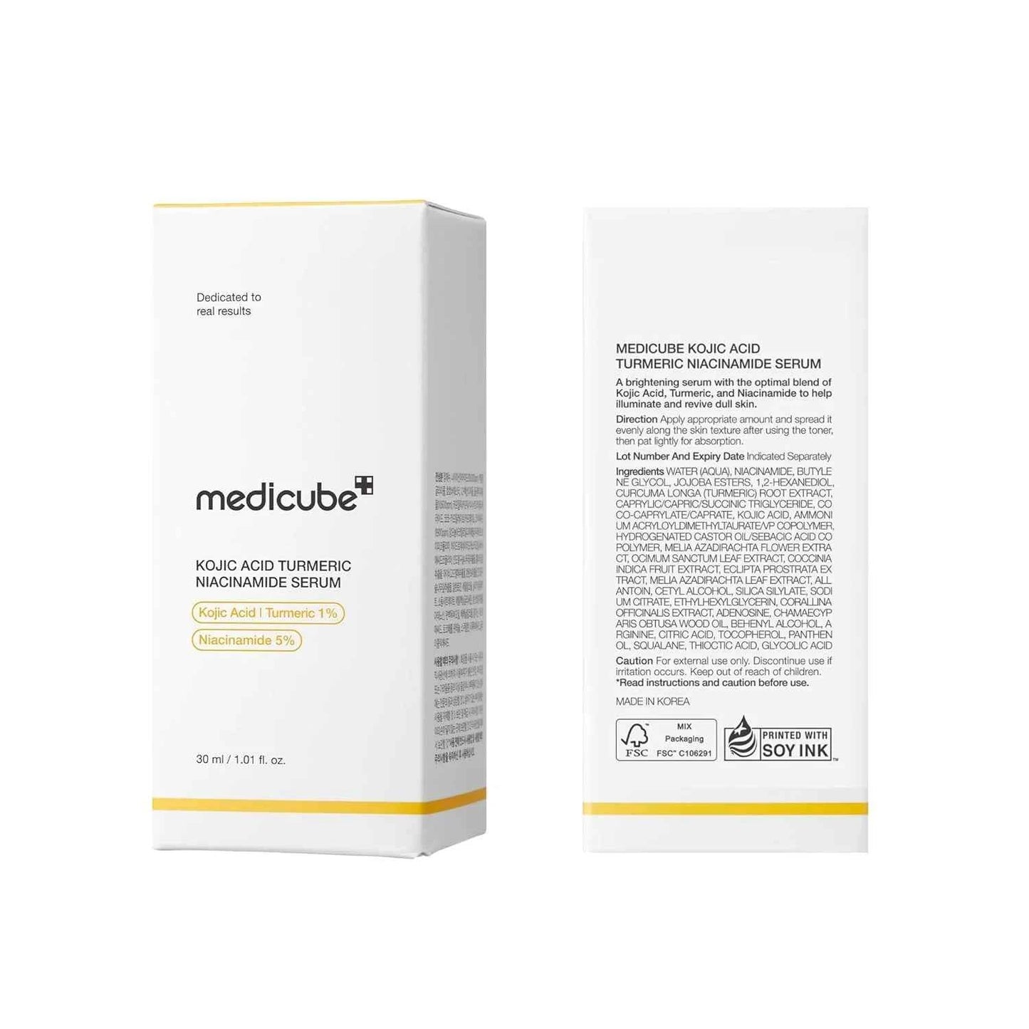 medicube - Kojic Acid Turmeric Niacinamide Serum [30ml]