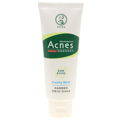 Rohto Mentholatum - Acnes Medicated Creamy Wash [100g]
