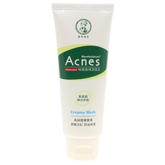 Rohto Mentholatum - Acnes Medicated Creamy Wash [100g]