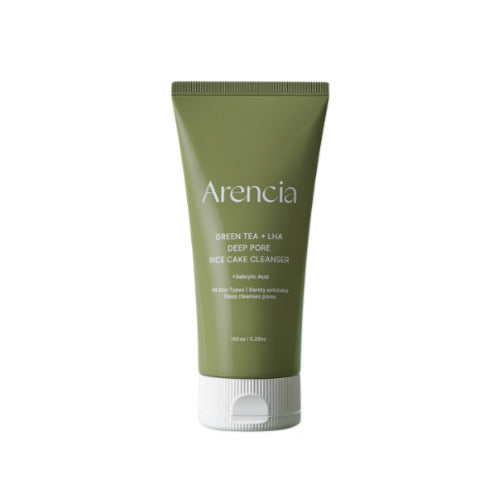 [ARENCIA] GREEN TEA + DEEP PORE RICE CAKE CLEANSER 150ML