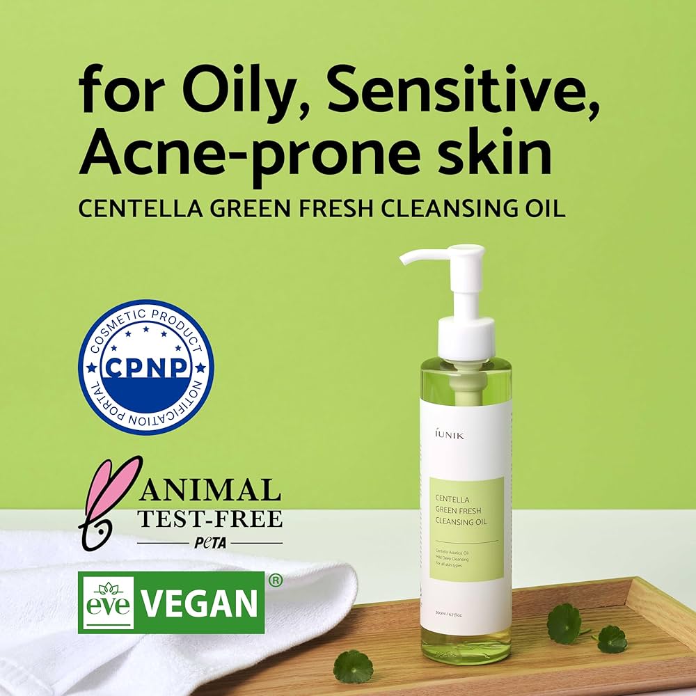 iUNIK - Centella Green Fresh Cleansing Oil  [200ml]