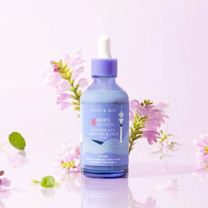 [Mary&May] Retinol 0.1% Bakuchiol CICA Serum 80ml - Miinsecrets