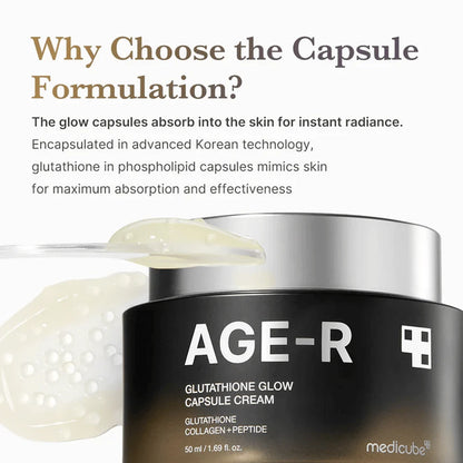medicube - AGE-R Glutathione Glow Capsule Cream - Miinsecrets