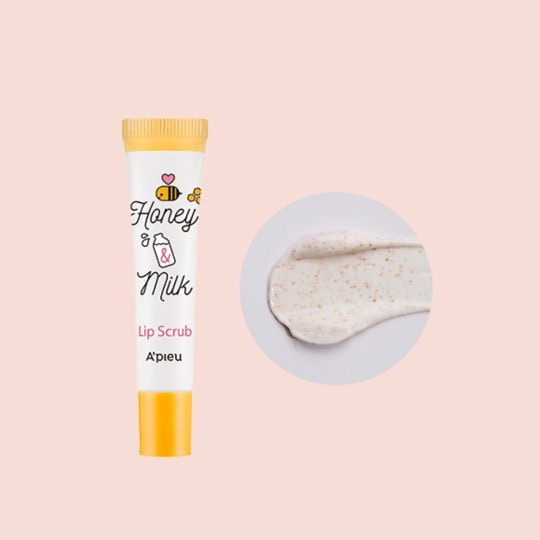 [A'PIEU] Honey & Milk Lip Scrub