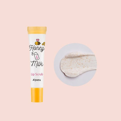 [A'PIEU] Honey & Milk Lip Scrub