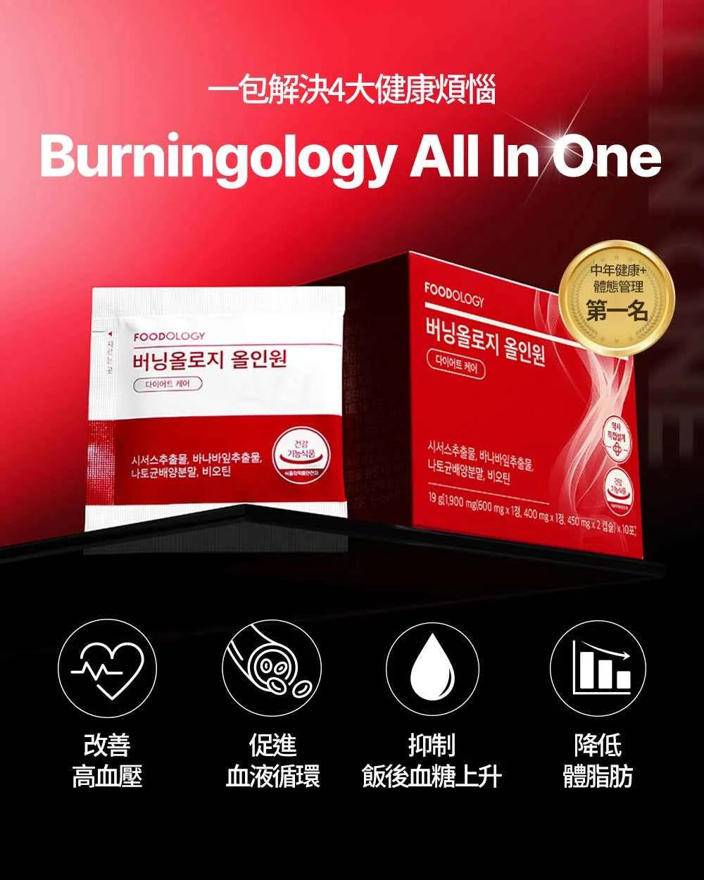 FOODOLOGY - Burningology All In One [10 packets]